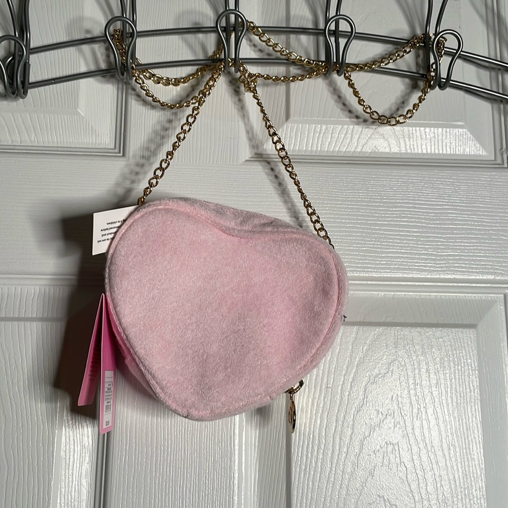 NWT Stoney clover lane x target heart shaped crossbody handbag